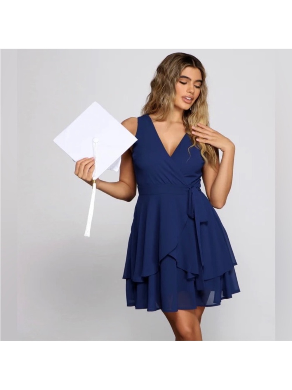 Windsor Navy Blue Dress